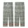 Folkloric Charm: Sage Green & Charcoal Gray Greek Key Vine Heart Bands - Textile Pattern Kid Satin Pajamas Set - g5RbZweFxd