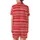 Dynamic Style: Vibrant Red & White Multi-Width Horizontal Stripes - Fashion Piece Satin Short-Sleeve Pajamas Set - k0rl-500QY