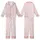 Romantic Hand-Sketched Red Hearts & Wispy Tendrils All-Over Wearable Kid Satin Pajamas Set - qO0gHuZxL3