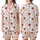 Festive Winter Charm: Pure White Candy Cane Cocoa Mug Berry Anise Snowflake Loungewear Satin Short-Sleeve Pajamas Set - VYm259DKLB