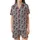 Grumpy Rooster All-Over Design: Sketchy Red & Black Fowl Heads Satin Short-Sleeve Pajamas Set - 634ZEmdTsZ