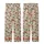 Nature Lover's Whimsical Hand-Drawn Mushroom Pattern: Earthy Terracotta & Sage Fungi Design Kid Satin Pajamas Set - 3
