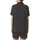 Celestial Dreamer's White Line Art Stars Moon 'Good Night' Script Sleep Set Satin Short-Sleeve Pajamas Set - 3