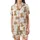 Dreamy Comfort for Gentle Souls: Whimsical Teddy Bears & Sleepy Poses - Cozy Wear Satin Short-Sleeve Pajamas Set - UITzjfOs0x