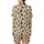 Elegant Style: Delicate Floating Butterflies – Muted Earth Tone Brown & Sepia Wing Motif Satin Short-Sleeve Pajamas Set - 2J52lgNSZ3
