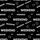 Weekend Lover: Scattered Typographic 'WEEKEND' Pattern with Leisure Icons - Black & White Motif Kid Satin Pajamas Set - 4