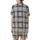Cozy Everyday: Charcoal Tartan Plaid with Coffee Book Heart Icons - Muted Grey Style Satin Short-Sleeve Pajamas Set - gH6JcoUlRY