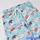 Cat Lover's Playful Peeking Black Cat Pattern - Heather Grey Tee Kid Satin Pajamas Set - 8