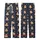 Capybara Lover: Playful Cartoon Capybara Towers & Floating Friends on Dark Navy with Fruits & Lily Pads Wearable Design Kid Satin Pajamas Set - u-mge3yiI9