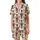 Classic Christmas: Whimsical Nutcracker, Holly, Pine, & Red Gift Winter Pullover Satin Short-Sleeve Pajamas Set - 2