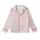 Cozy Aesthetic: Blush Cream Organic Ruffle Flowing Shapes Soft Knit Kid Satin Pajamas Set - iLoj0fY5Fc