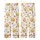 Gentle Baby Giraffe Sleep Set: Red-Brown Spot & Pink Flower Pattern with 'Sleep Early' Text Kid Satin Pajamas Set - 3