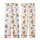 Whimsical Holiday Gingerbread: Hand-Drawn Cookies, Santa Hats, Teal Snowflakes & Evergreen Sprigs Design Kid Satin Pajamas Set - 3