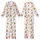 Whimsical Holiday Gingerbread: Hand-Drawn Cookies, Santa Hats, Teal Snowflakes & Evergreen Sprigs Design Kid Satin Pajamas Set - 1