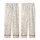 Botanical Enthusiast's Delicate Blush Rose & Sage Leaf Field on Creamy White Nature Inspired Style Kid Satin Pajamas Set - YII85XIbD9