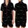 Sleep Lover's Celestial Script Zzz Moon Star Loungewear Design Satin Short-Sleeve Pajamas Set - VAkTY1Oc3x