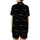 Sleep Lover's Celestial Script Zzz Moon Star Loungewear Design Satin Short-Sleeve Pajamas Set - xH85VEoDQv
