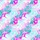 Ethereal Spirit's Abstract Fluid Art: Pastel Pink Blue Teal Fuchsia Marble Swirl Wearable Art Satin Short-Sleeve Pajamas Set - 4