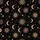 Stargazer's Golden & Rose Celestial Sun Moon Star Pattern - Deep Black Wearable Satin Short-Sleeve Pajamas Set - 4