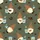 Gnome Coffee Lovers: Whimsical Gnomes & Espresso Beans - Deep Olive Green Cozy Loungewear Piece Satin Short-Sleeve Pajamas Set - 4