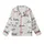 Romantic Soul's Ecru & Black Calligraphy Script: Love, Dream, Cherish Filigree Keepsake Kid Satin Pajamas Set - 2