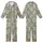 Koala Lover's Dream: Sleepy Grey Koalas & Eucalyptus Leaves on Muted Olive Green Comfort Item Kid Satin Pajamas Set - nlbu7YgARl