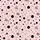 Women's Light Pink Black Polka Dot & Abstract Lace Motif Ensemble Satin Short-Sleeve Pajamas Set - 4