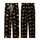 Empowered Queen Regal Gold Bronze Crown Tapestry Wearable Art Kid Satin Pajamas Set - 3