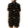 Empowered Queen Regal Gold Bronze Crown Tapestry Wearable Art Satin Short-Sleeve Pajamas Set - 3