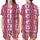 Playful Soul's Loungewear: Vibrant Pink Plaid, Cartoon Bears with Cream Snouts & Hearts Satin Short-Sleeve Pajamas Set - ZyN4Qmp2Qe