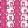 Playful Soul's Loungewear: Vibrant Pink Plaid, Cartoon Bears with Cream Snouts & Hearts Satin Short-Sleeve Pajamas Set - 4