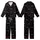 Sleep Lover's Celestial Script Zzz Moon Star Loungewear Design Kid Satin Pajamas Set - 3D-iXbOu9J