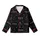 Sleep Lover's Celestial Script Zzz Moon Star Loungewear Design Kid Satin Pajamas Set - B_ZDFZ3wr6