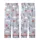 Dreamer's Gentle Slumber: Whimsical Cloud Moon Star Fox Bear Design - Soft Pastel Imagery Kid Satin Pajamas Set - 3