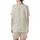 Minimalist Style Cream Muted Earth Tone Scattered Organic Shapes - Gentle Aesthetic Art Satin Short-Sleeve Pajamas Set - 3
