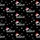 Festive Believer's Repeating White 'Believe' Script, Red Santa Hat, White Stars & Snowflakes Pattern Design Satin Short-Sleeve Pajamas Set - 4