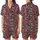 Elegant Wearer: Deep Maroon Black Squares Rectangles Pattern - Crisp White Border Design Satin Short-Sleeve Pajamas Set - 1