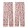 Sweetheart's Pale Pink Teddy Bear Heart Bow Star Scatter Design Cozy Wrap Kid Satin Pajamas Set - 3