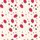 Playful Spirit's Fuchsia Strawberry Daisy Heart Motif on Cream Wearable Design Satin Short-Sleeve Pajamas Set - 4