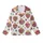 Vibrant Spirit's Fuchsia Orange Turquoise Sacred Hearts & Eye Folk Pattern Garment Kid Satin Pajamas Set - 2