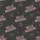 Weekend Lover's HELLO WEEKEND Repeating Pattern: Dusky Rose & Black Coffee Moon Star Wearable Item Kid Satin Pajamas Set - 4