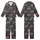 Weekend Lover's HELLO WEEKEND Repeating Pattern: Dusky Rose & Black Coffee Moon Star Wearable Item Kid Satin Pajamas Set - 1
