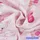 Whimsical Gingerbread Fun: Cheerful Characters, Candy Canes, Pink Gumdrop Swirls - Festive Item Kid Satin Pajamas Set - 7