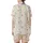 Sweetheart Charm Pastel Doodle Kisses, Crowns & Love Hearts Satin Short-Sleeve Pajamas Set - 3