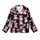 Whimsical Bear Lover Pink Cartoon Teddy Bear & 'BEAR' Text Heart Design Kid Satin Pajamas Set - 2