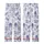 Chinoiserie Chic: Cobalt Blue Toile de Jouy Dragon Phoenix Crane Scenic Wearable Design Kid Satin Pajamas Set - 3