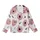 Women's Hand-Drawn Abstract Soft Pink Petal & Bold Black Botanical Outline Motif Kid Satin Pajamas Set - 9ltduHudre