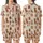 Christmas Enthusiast's Gingerbread Cookie Reindeer Tree Star Snowman Candy Cane Stocking Scatter Pattern Satin Short-Sleeve Pajamas Set - 8RWO_3CRGZ
