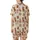 Christmas Enthusiast's Gingerbread Cookie Reindeer Tree Star Snowman Candy Cane Stocking Scatter Pattern Satin Short-Sleeve Pajamas Set - mps0WeDn8I
