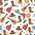 Western Spirit Whimsical Guitars Boots Stars Rustic Country Music Pattern Design Satin Short-Sleeve Pajamas Set - 4